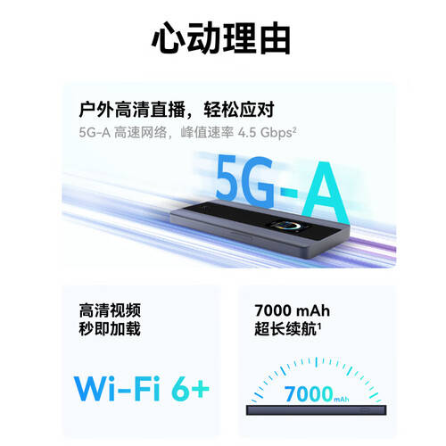 畅享5G新时代:华为智选5G随行WiFiPro5让你随时随地连接无限可能(图1)